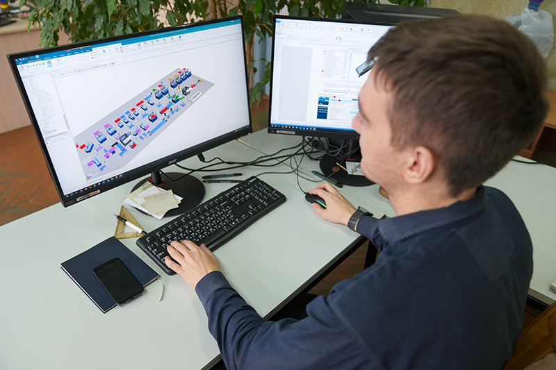 МТЗ рассматривает возможность применения искусственного интеллекта для нужд производства             - czifrovoj-dvojnik-uchastka-mcz-2